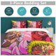 thumbnail image 5 of Donquixote Doflamingo Bed Duvet Cover Funny Anime Cartoon Bedding Sets Lightweight 3 Piece Comforter Sets, 5 of 5