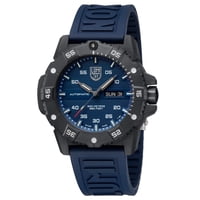 Luminox - Reloj 3863 Master Carbon Seal Automático Correa Azul Para Hombre