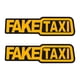 thumbnail image 2 of 2 Piezas Pegatinas De Coche Calcomanías Accesorios Exteriores Para Motocicletas Amarillo Negro, 2 of 5
