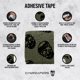 thumbnail image 2 of Cinta de agarre para levantamiento de pesas Gymreapers 3 unidades – Tipo calavera, 2 of 8