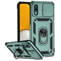 Estuche Gangxun Para Samsung Galaxy A02, Soporte Giratorio 360°, Estilo Mecánico Y Magnético