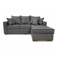 Mbc - Sofá Multifuncional Girona Tela Lino Grafito