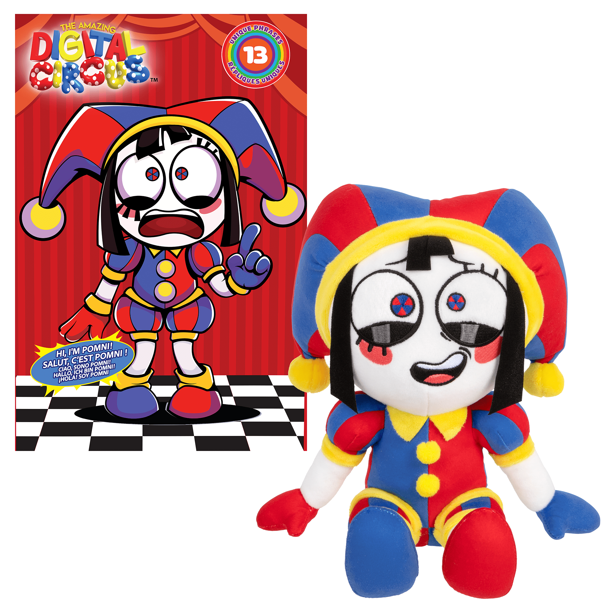 Peluche De Pomni Con Sonido Digital Circus