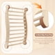 thumbnail image 3 of Respaldo de sauna TOLHYUN de madera antideslizante, diseño en forma de S, 3 of 6