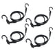 thumbnail image 3 of 4 piezas de cuerdas elásticas, correas de , correas elásticas planas resistentes de 39,4 pulgadas con ganchos para lonas de camión, tienda de, 3 of 5