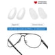 thumbnail image 2 of Almohadillas Nasales 4 Pares Para Gafas De Sol Oakley Y Arnette, 2 of 5
