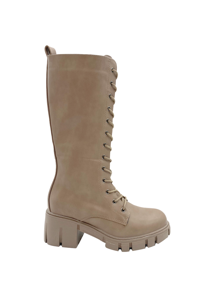 Todopiel - Bota Mujer Beige Zb003
