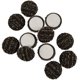 thumbnail image 1 of Deslizadores Para Muebles Redondos De Fieltro De 3 8 Cm (paquete De 12), 1 of 4