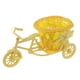 thumbnail image 5 of Bicicleta Flor Artificial Cesta Florero Planta Estante Para Fiesta Interior Decoración Del Hogar Amarillo, 5 of 5