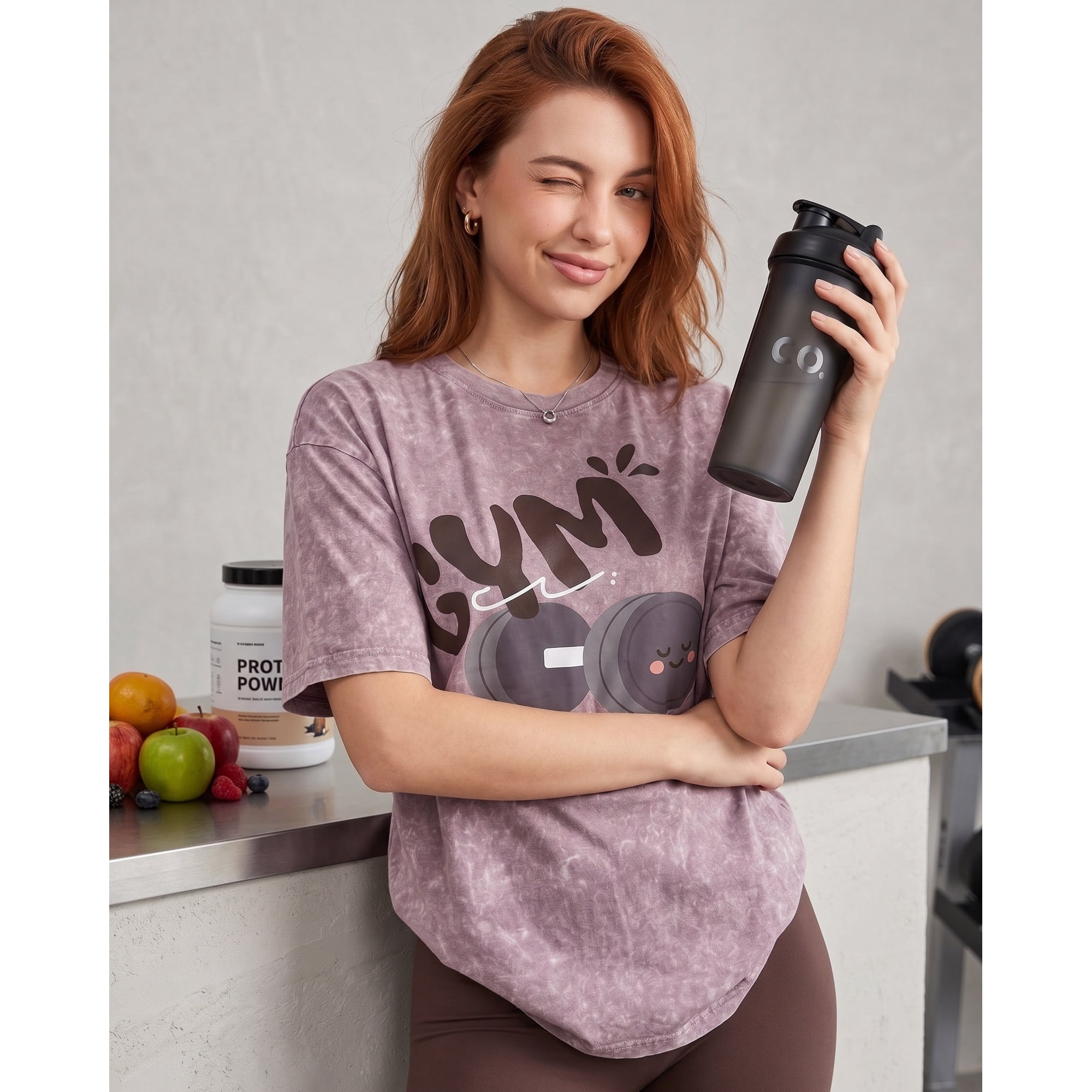 Flix Spa - Polera Modeladora Relajada Gym Sport Elegante
