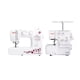 thumbnail image 1 of Máquina de Coser + Overlock 311 + 8002D Blanco, 1 of 5