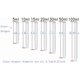 thumbnail image 3 of 4PCS Vacío Transparente Recambio de Aceite Esencial Vial de Vidrio Gotero Botella Frascos con Goma Gora Maquillaje Cosmético Muestra Portavasos Contenedores para Perfume Aroalfombraherapy(100ml/3.4oz), 3 of 7