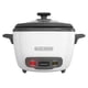 thumbnail image 1 of Olla arrocera BLACK+DECKER, 16 tazas, 8 tazas, sin cocinar, cesta para cocinar al vapor, 1 of 9