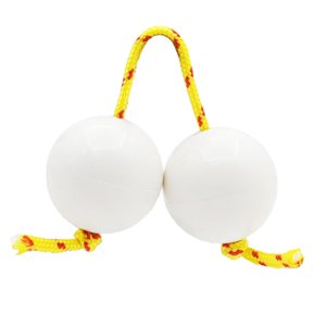 Bothyi - Bola Musical Para La Yema Del Dedo, Instrumento Kashaka, Percusión De Maracas, Color Blanco