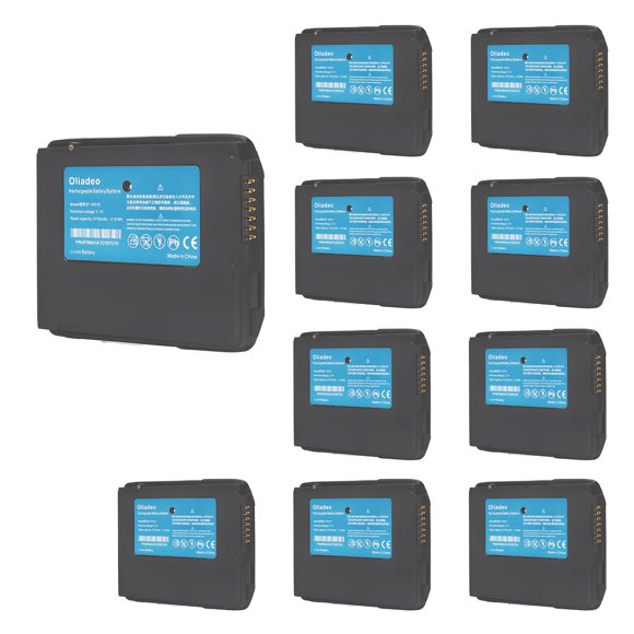 Paquete de 10 baterías para escáner oliadeo 4750 mAh 3,7 V