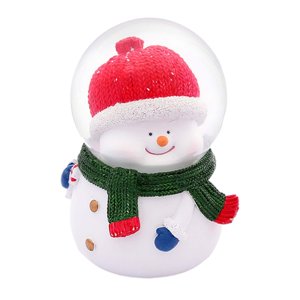 Magideal - Adorno De Escritorio Con Decoración De Bolas Navideñas, Estatua De Papá Noel Para Interiores, Decoración Navideña Para Regalos De Cumpleaños, Niñas Y Estilo A
