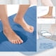 thumbnail image 3 of Alfombra De Baño Espuma Viscoelástica Supersuave Absorbente 80 X 50 Cm Color Azul, 3 of 7