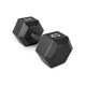 thumbnail image 1 of Mancuerna CAP Barbell de Hierro Fundido Hexagonal 45 kg Negra Individual, 1 of 7