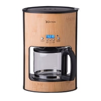 Cafetera Bambú Electron Ba7002 Programable 12Tazas
