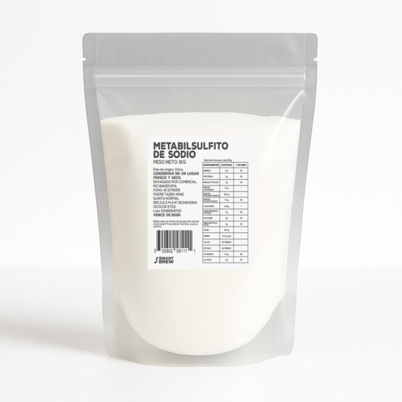 Metabisulfito de Sodio 1KG Grado Alimenticio