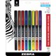 thumbnail image 1 of Rotuladores Zebra Sarasa Fineliner con punta de aguja de 0,8 mm, paquete de 8, 1 of 7