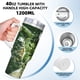 thumbnail image 5 of Hulk Vaso aislado de acero inoxidable con asa, diseño temático, regalo para familia, amigos y fans; incluye pajita y encaja en el portavasos estándar, 40 oz, 5 of 6