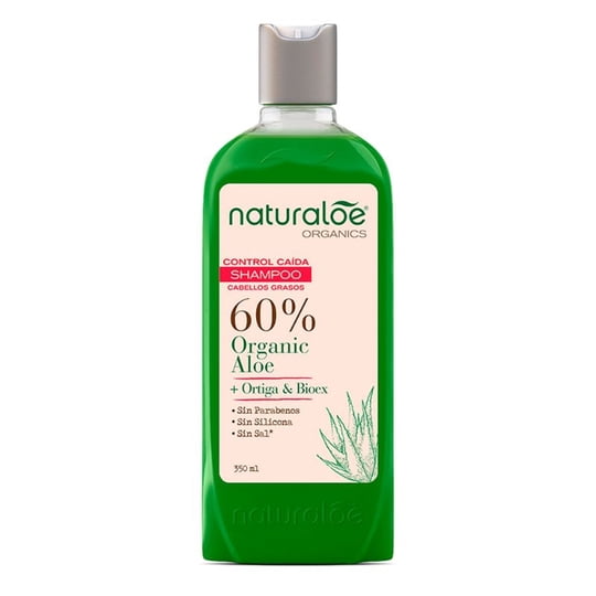 Shampoo Naturaloe Control Caída Cabello Graso