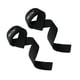 thumbnail image 2 of Muñequeras Negras Lifting Straps Correa Para Levantamientos Pesas, 2 of 3