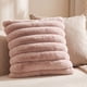 thumbnail image 3 of 2 Fundas Cojin Sherpa Suave 45x45 cm Decorativo - Coleccion Hygge Modelo Sakura Rosa, 3 of 3
