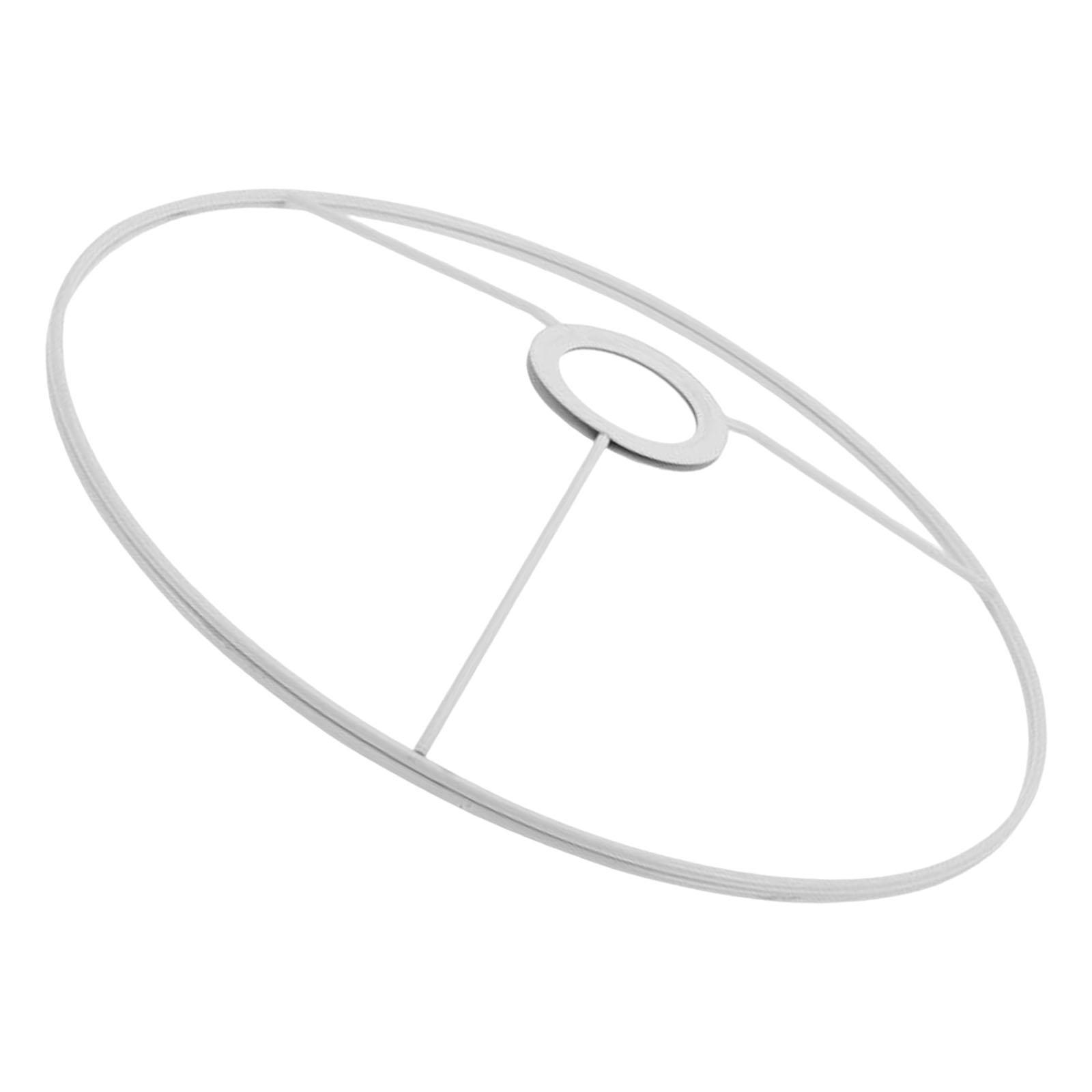 Ioensy - Soporte De La Cubierta De La Lámpara Del Marco De La Pantalla De La Lámpara Para La Sala De Estar Del Hogar De La Casa De Té Diámetro Redondo 30 Cm