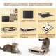 thumbnail image 5 of Caja Rompecabezas Para Rascar Gatos De Madera Maciza Con Lima De Uñas, 5 of 7