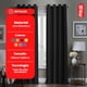 thumbnail image 3 of Cortina Blackout 100% 1 Paño 140x230cm Textura Lino blanco, 3 of 9