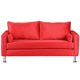 thumbnail image 1 of Sofa Sky 3 Cuerpos Felpa 12 Rojo, 1 of 5