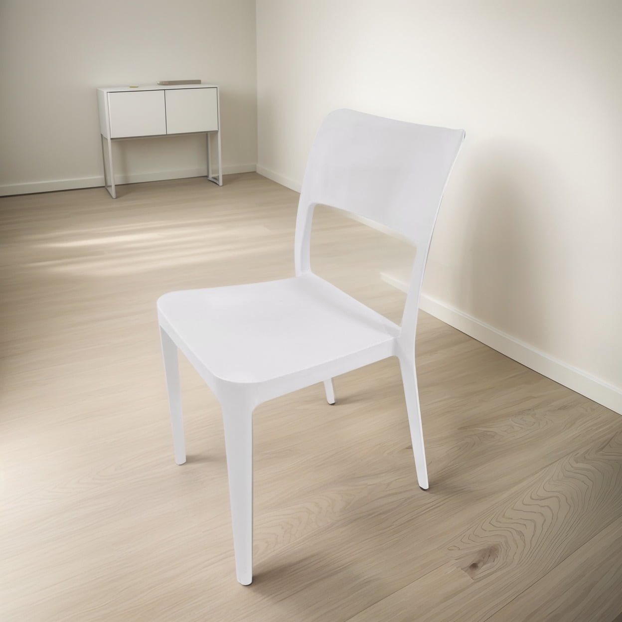 Silla Plástica Minimal Blanco Dvp