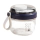 thumbnail image 2 of Taza de ensalada, contenedores de durante la noche, tapa hermética a prueba de fugas, taza de almacenamiento de ensalada reutilizable de 650ml, Azul, 2 of 5