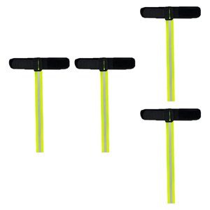 Bothyi - 4 Correas Para Guantes, Muñequeras Reflectantes Para Montañismo, Deportes De Invierno