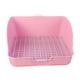 thumbnail image 4 of Caja De Arena Para Conejos, Jaula, Orinal, Entrenador Para Ratas, Animales Peque?os, Conejo Rosa, 4 of 5