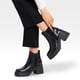 thumbnail image 3 of Botin Mujer Casual Eco Cuero Con Felpa Vintage Weide CZY612, 3 of 9