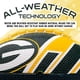 thumbnail image 4 of Fútbol americano Franklin Sports NFL Greenbay Packers de goma, 8.5 pulgadas, 4 of 7