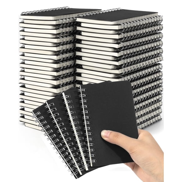Cuadernos Dynta 3x5 pulgadas Pack de 60 bloc de notas espiral