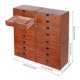thumbnail image 2 of Organizador de cajones lkoewqzamx de madera vintage con 16 cajones, 2 of 9