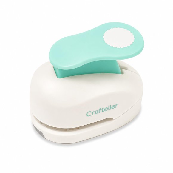 Punzón de círculos con borde ondulado Craftelier 1,6 cm