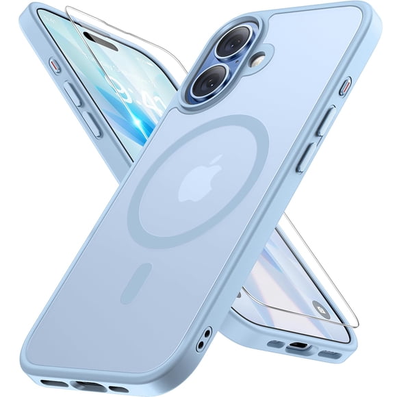 Funda para iPhone 17 Miracase 6.3" MagSafe azul mate