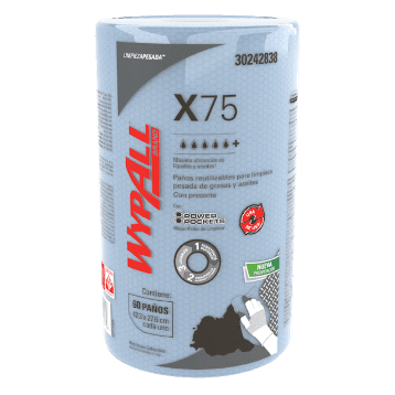 Paño Wypall X-75 Jumbo x 60 Paños