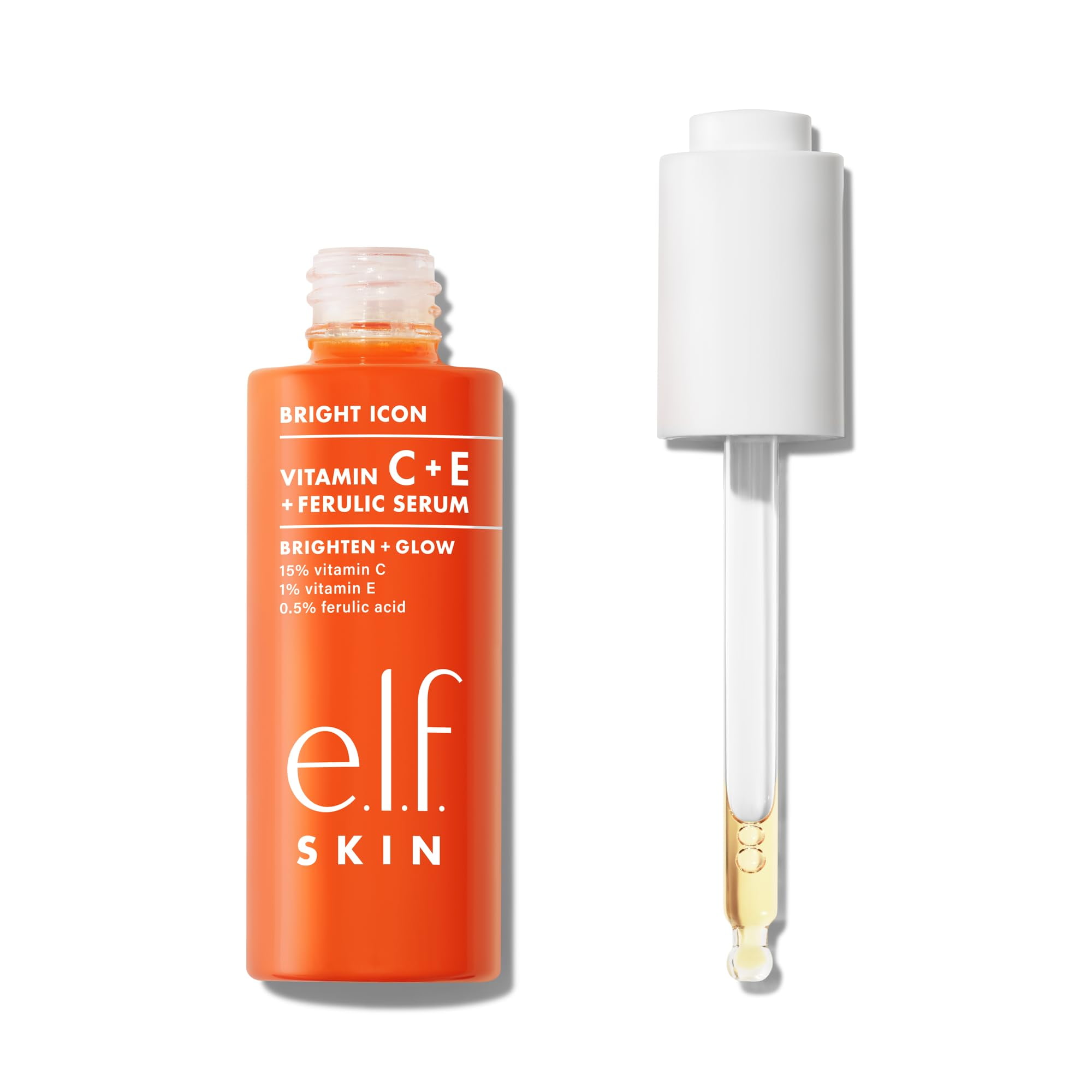 Sérum E.l.f. Skin Bright Icon Vitamina C + E + Ferúlico 30 Ml