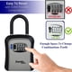 thumbnail image 4 of Caja de Seguridad Fortis Lock 16x9x3 cm 4 Dígitos Gris, 4 of 8