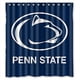 thumbnail image 1 of Cortina de ducha de los Penn State Nittany Lions, juego de cortina de baño con ganchos, tamaño 66 x 72 pulgadas, 1 of 3