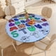 thumbnail image 4 of Mantel Ajustado Redondo Desmarcar Alphabet Lore 150 cm, 4 of 6