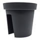 thumbnail image 1 of Macetero Colgante Para Balcon Terraza Plastico Maceta Jardin negro, 1 of 10