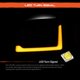 thumbnail image 4 of Faros AKKON para Toyota Tacoma 2001‑2004 Negro LED con luces diurnas, 4 of 7